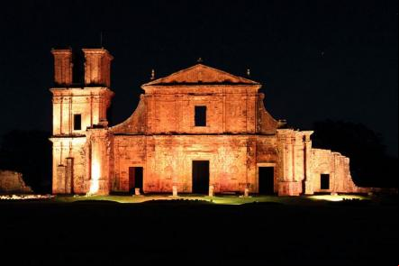 Vista noturna do S